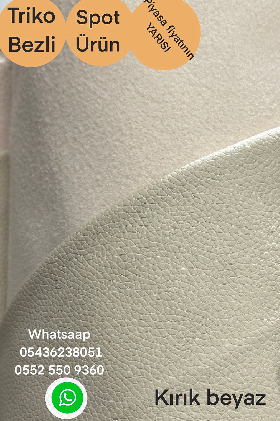 Thumbnail: Spot Triko Bezli Döşemelik kaliteli suni deri