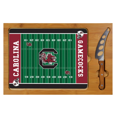 Gamecock glass cutting board