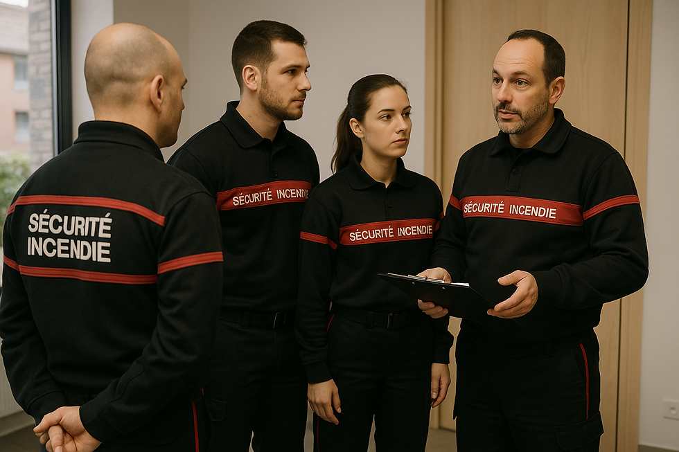 SANCTUARISER LE BRIEFING SÉCURITÉ SUR SITE.