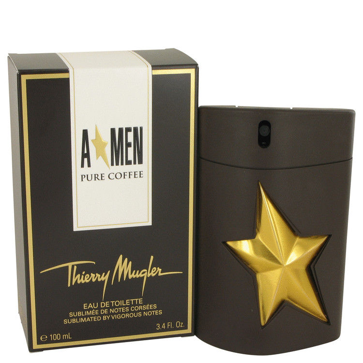 Thierry Mugler Angel Pure Coffee Cologne, 3.4 oz Eau De Toilette Spray