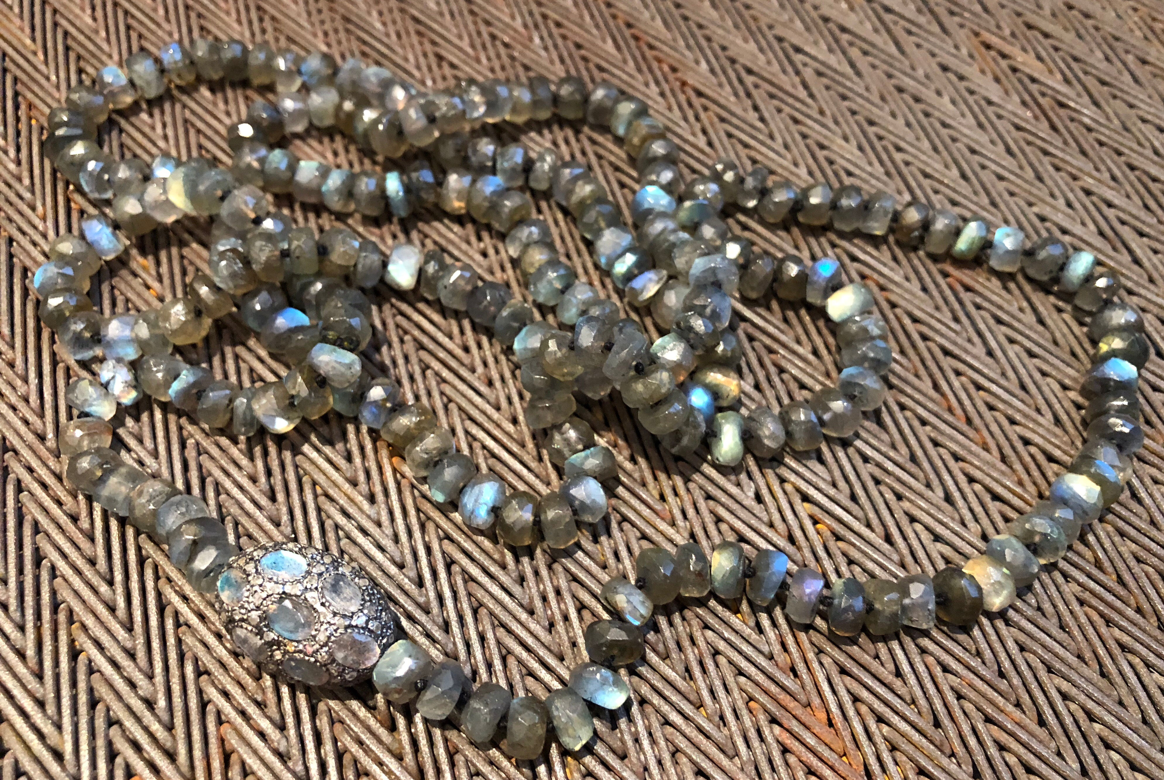 DIAMONDS, LABRADORITE