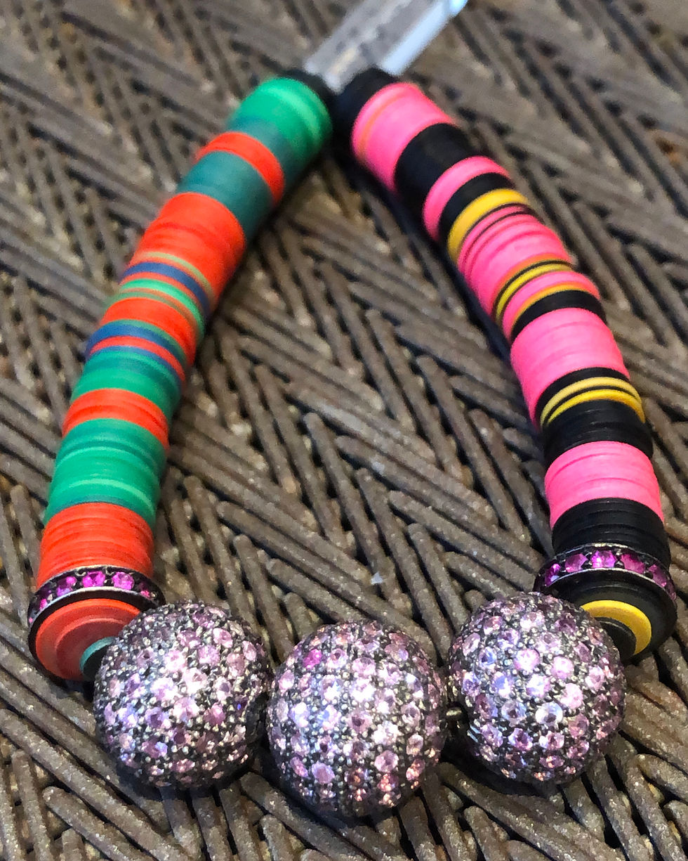 PINK SAPPHIRE, RUBIES, AND VULCANITE