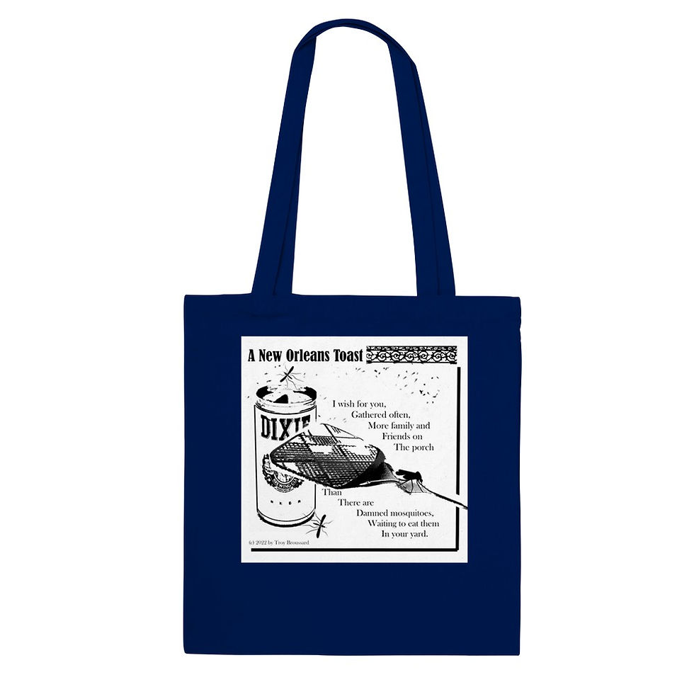 Thumbnail: A New Orleans Toast (Series 3) Tote Bags