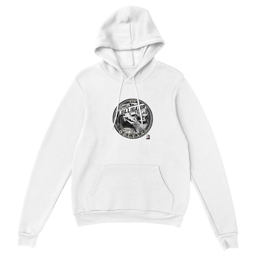 Thumbnail: King Alligator - Classic Unisex Pullover Hoodie
