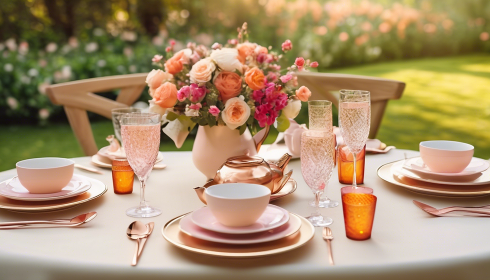 New Year Garden Tea Extravaganza