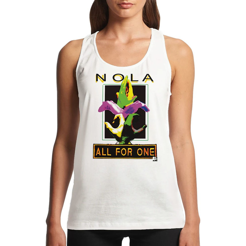 Thumbnail: "NOLA- All for One" - Performance Womens Tank Top
