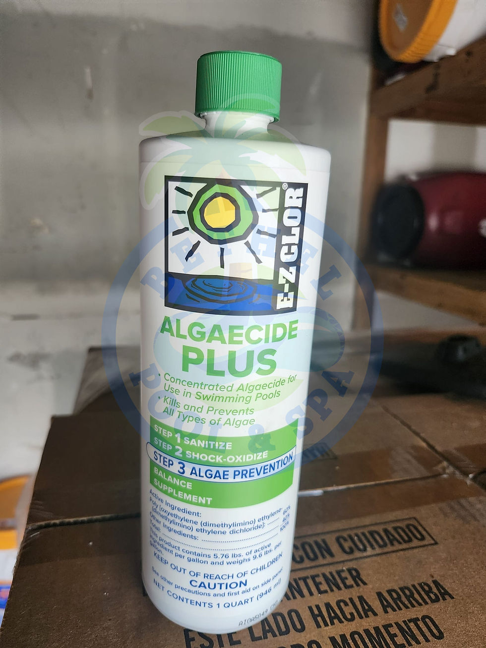 Algaecide water treatment