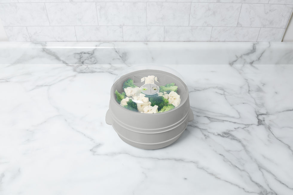 Thumbnail: KOLORAE 2 Tier Microwave Steamer