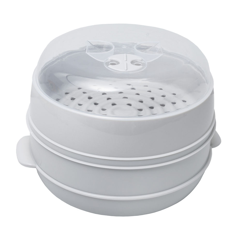 Thumbnail: KOLORAE 2 Tier Microwave Steamer