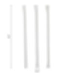 Thumbnail: KOLORAE Individually Paper Wrapped Clear Flex Straws - 75 Count
