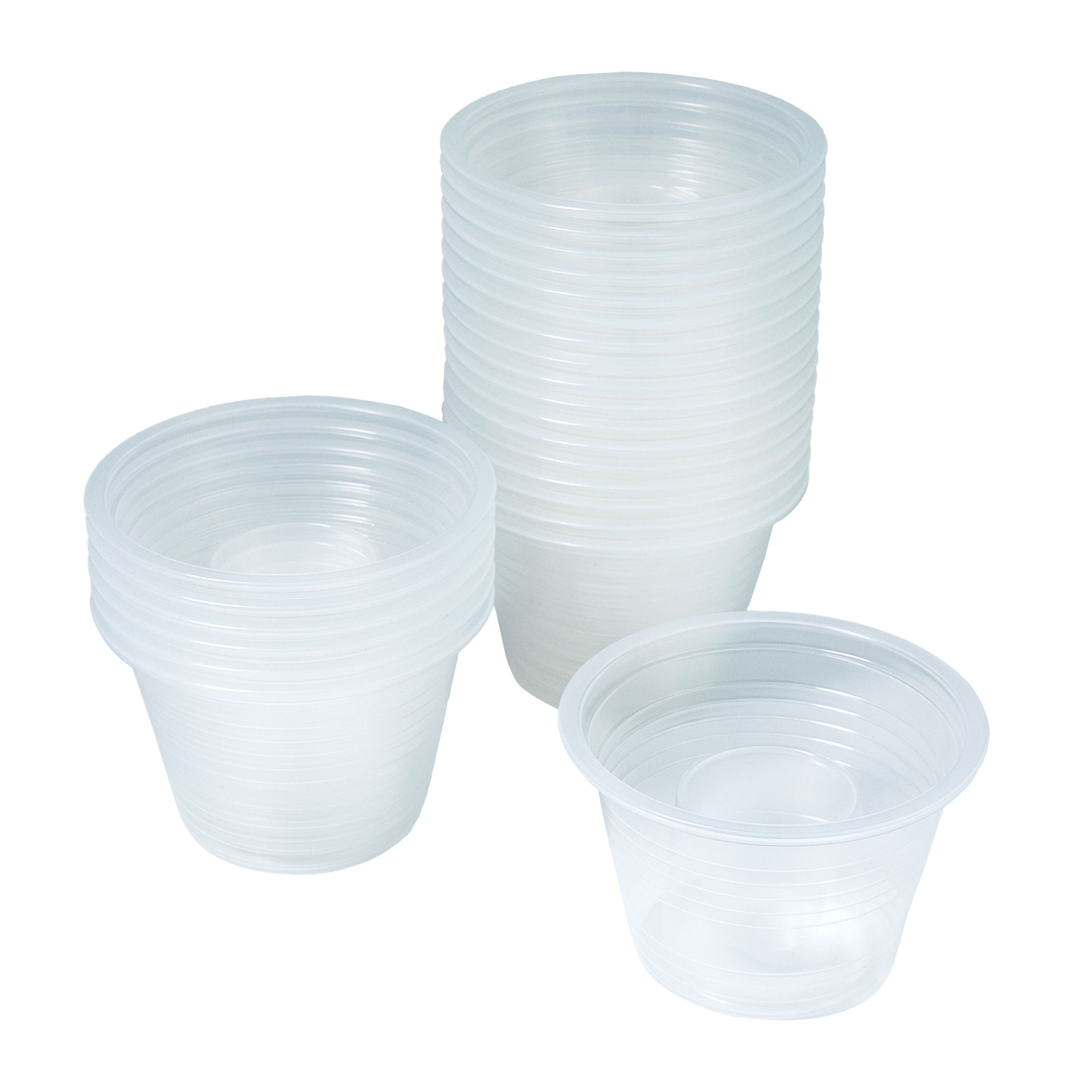 barY3 Clear Bomber Cups - 24 Count