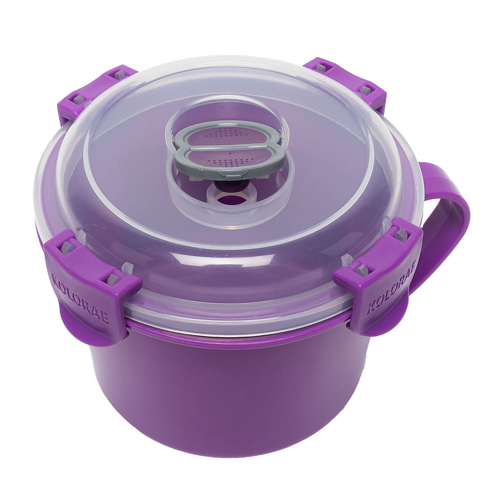 Thumbnail: KOLORAE Round Microwave Container Small - Assorted