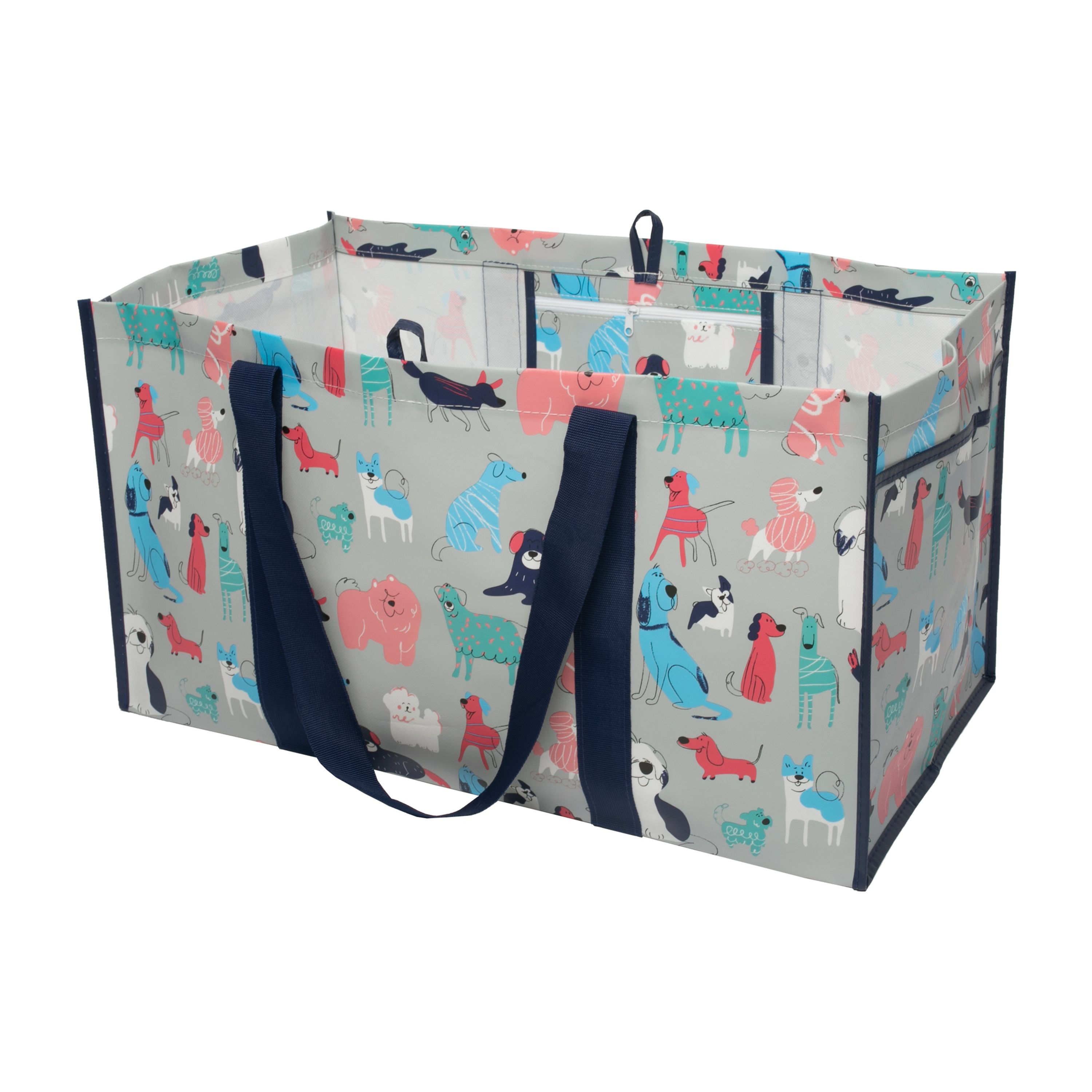 THE TOUGH TOTE Large Utility Tote Summer Dogs