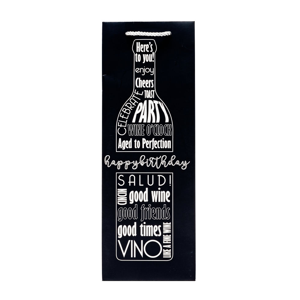 Thumbnail: barY3 Birthday Wine Bags - Assorted