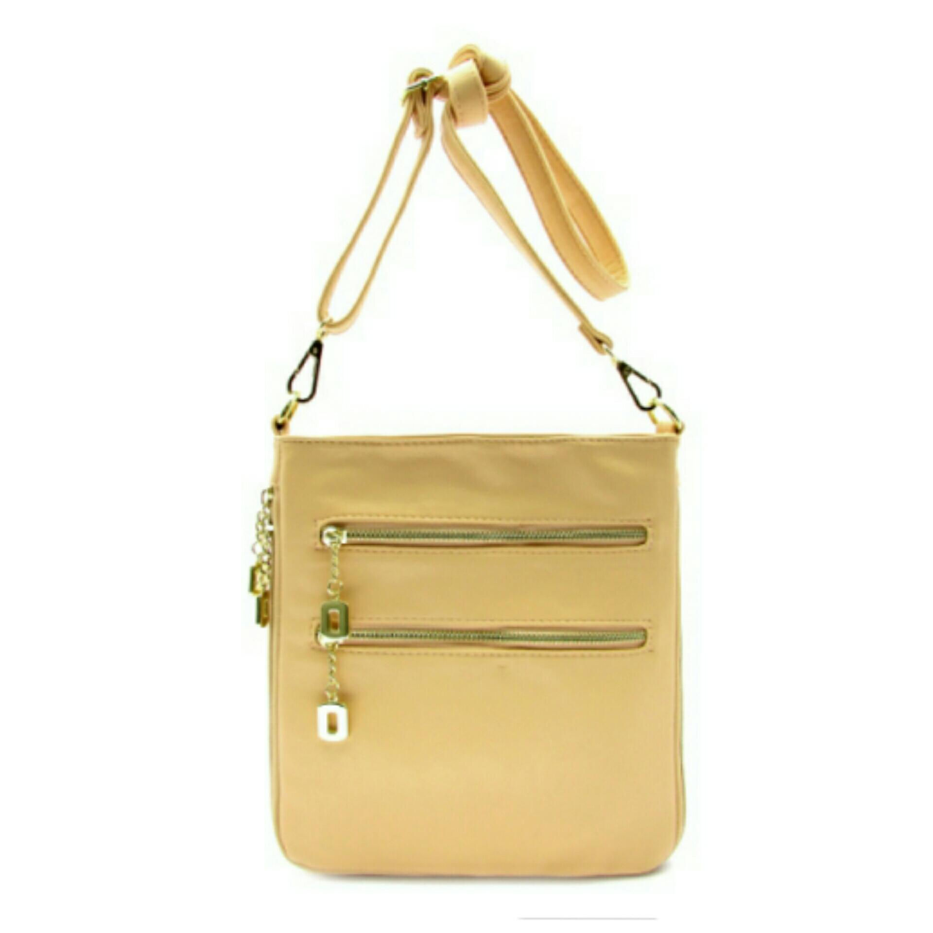 Beige Crossbag