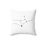 Thumbnail: Virgo - Spun Polyester Square Pillow