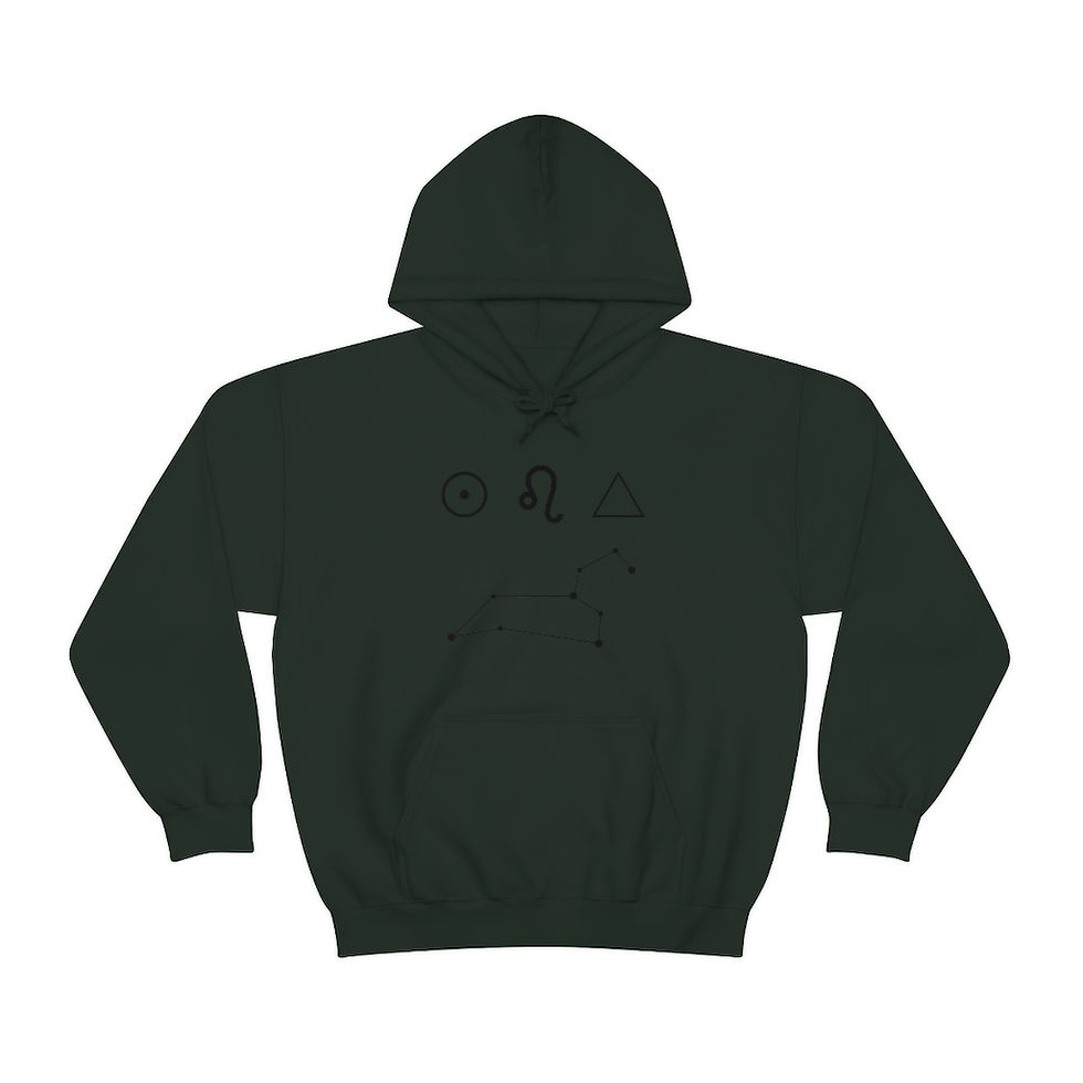 Thumbnail: Leo - Unisex Heavy Blend™ Hooded Sweatshirt