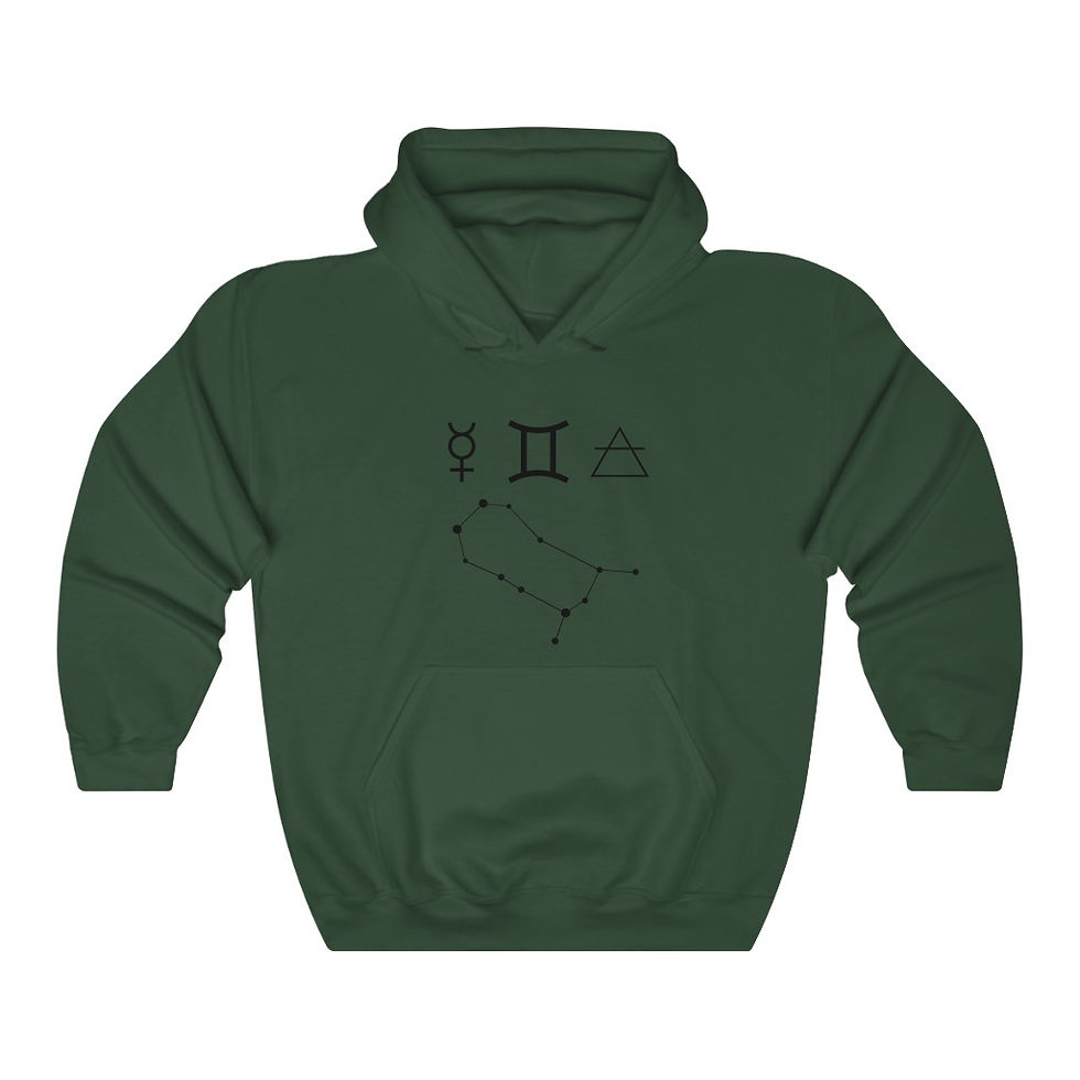 Thumbnail: Gemini - Unisex Heavy Blend™ Hooded Sweatshirt