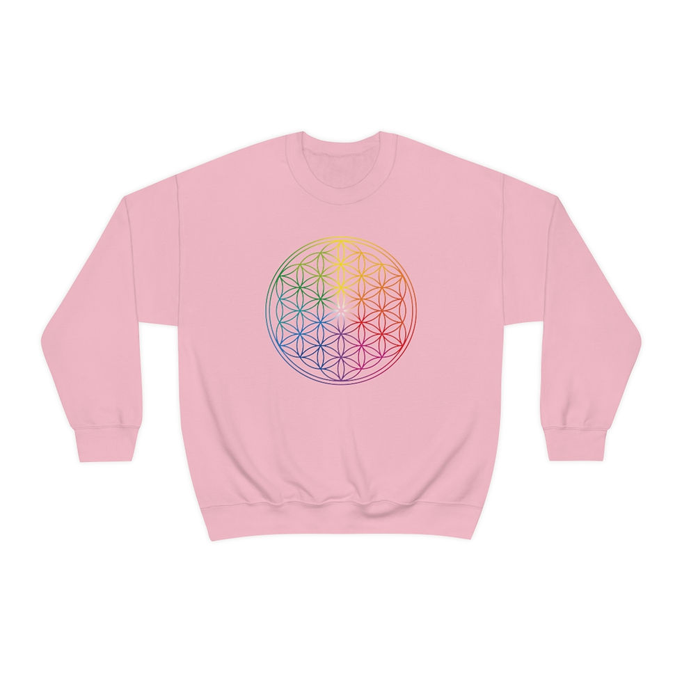 Thumbnail: Flower of Life - Unisex Heavy Blend™ Crewneck Sweatshirt