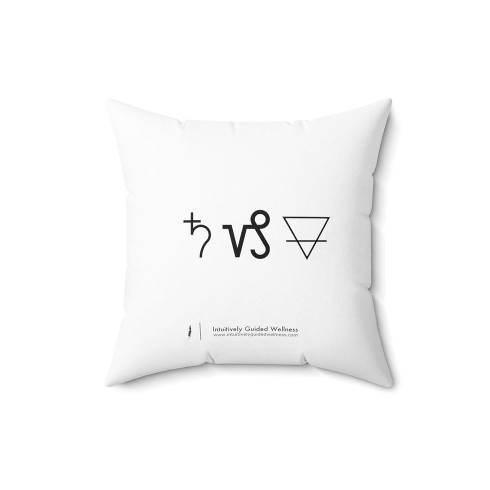 Thumbnail: Capricorn - Spun Polyester Square Pillow
