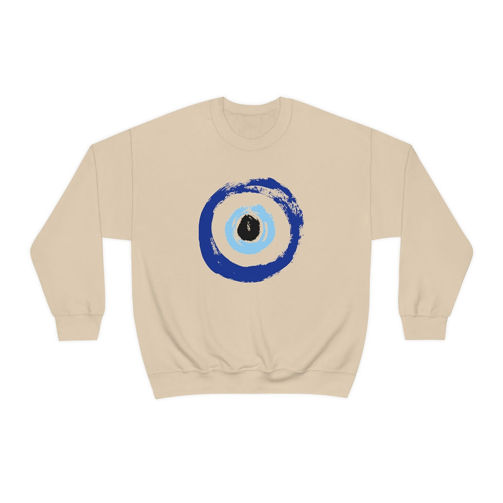 Thumbnail: Evil Eye - Unisex Heavy Blend™ Crewneck Sweatshirt