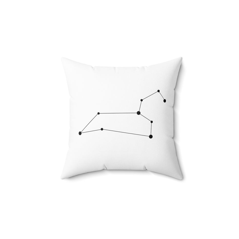 Thumbnail: Leo - Spun Polyester Square Pillow