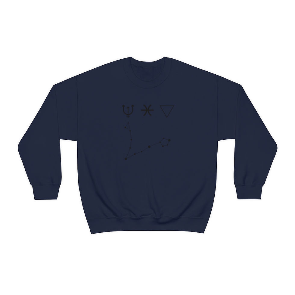 Thumbnail: Pisces - Unisex Heavy Blend™ Crewneck Sweatshirt