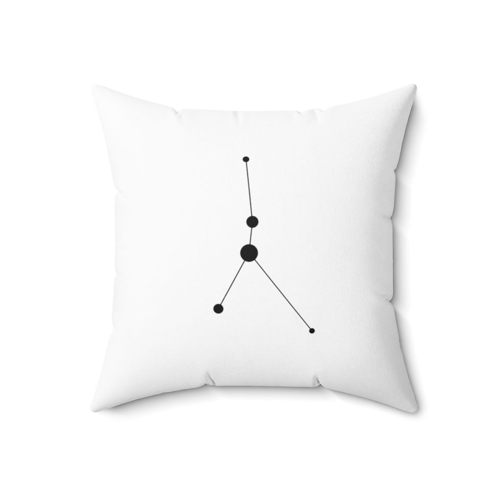 Thumbnail: Cancer - Spun Polyester Square Pillow