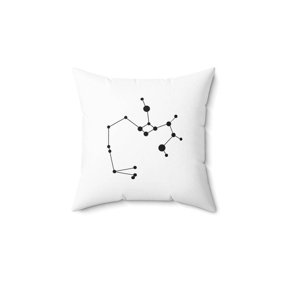 Thumbnail: Sagittarius - Spun Polyester Square Pillow