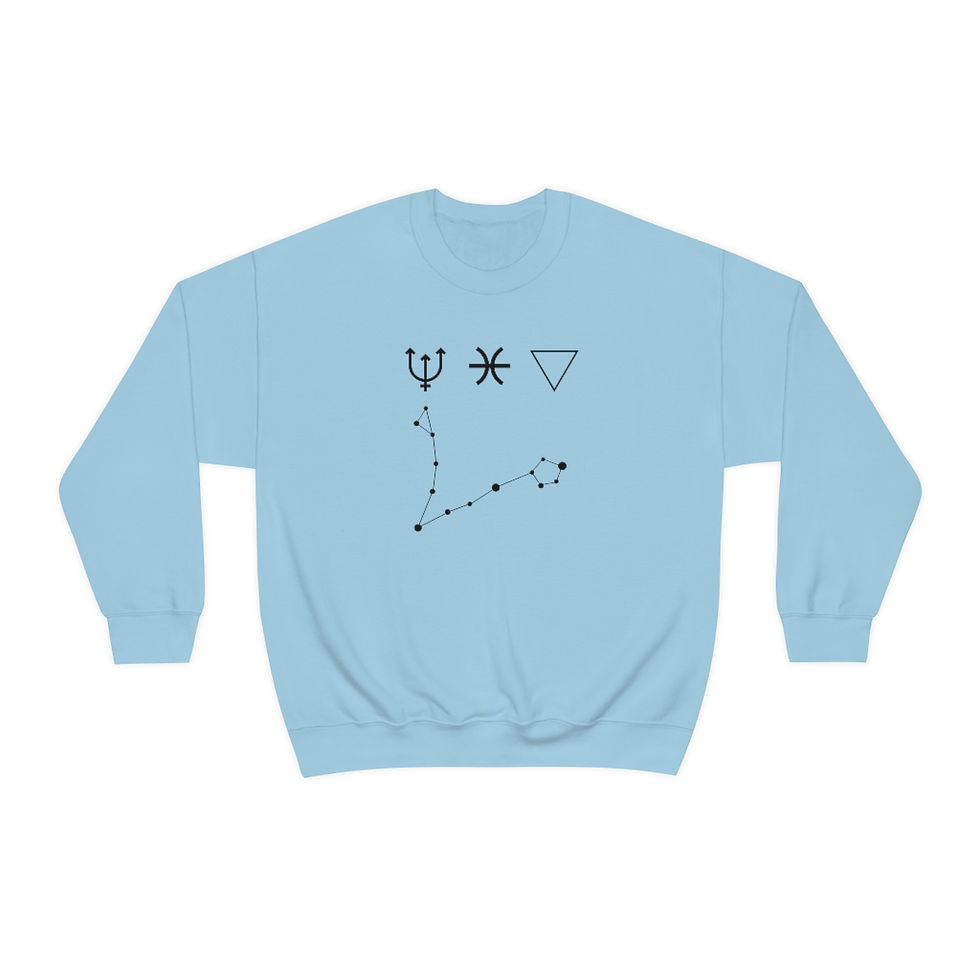 Thumbnail: Pisces - Unisex Heavy Blend™ Crewneck Sweatshirt