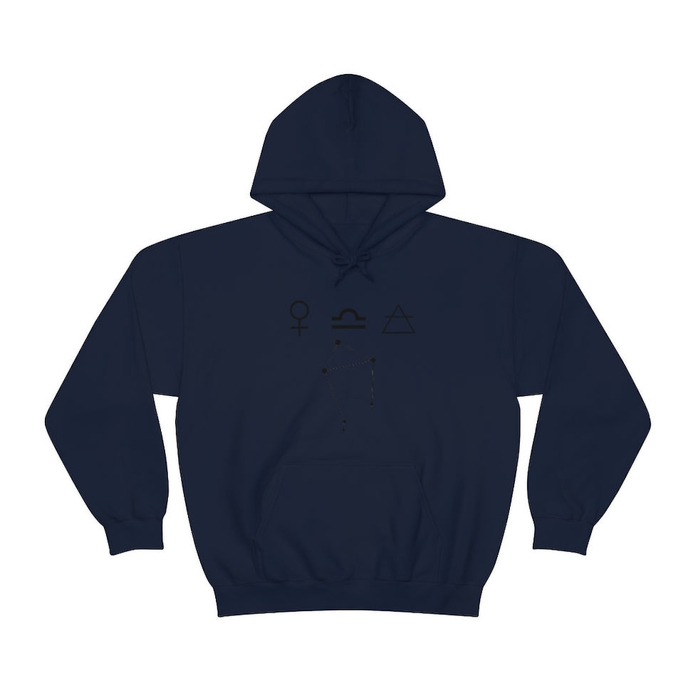 Thumbnail: Libra - Unisex Heavy Blend™ Hooded Sweatshirt