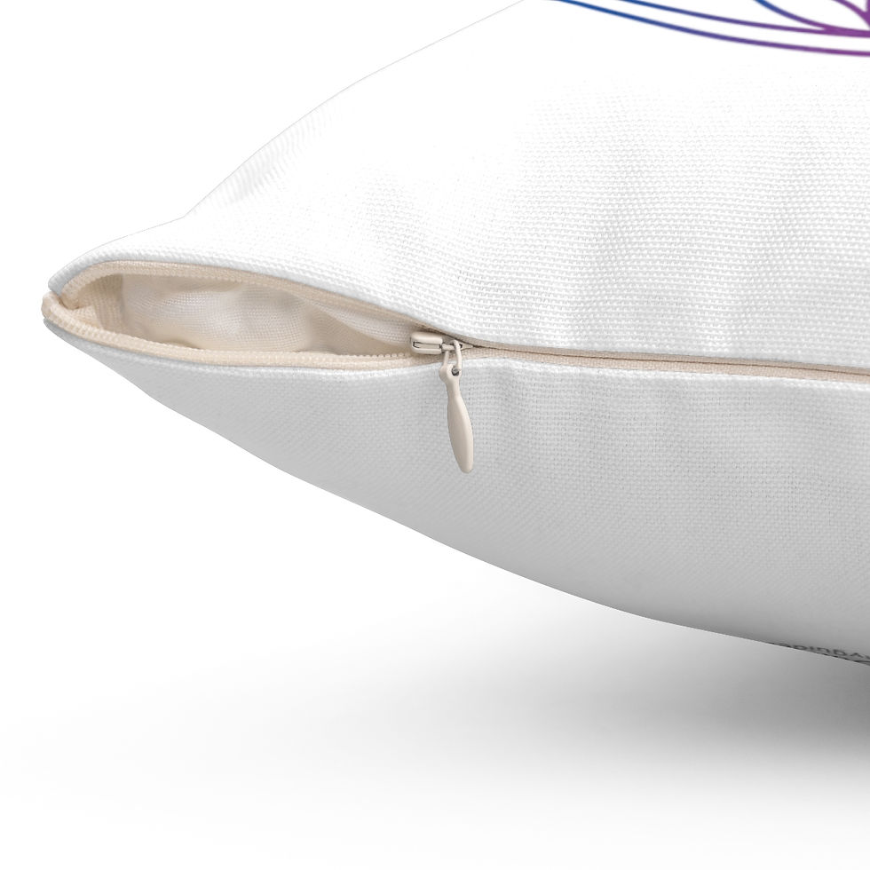 Thumbnail: Flower of Life - Spun Polyester Square Pillow