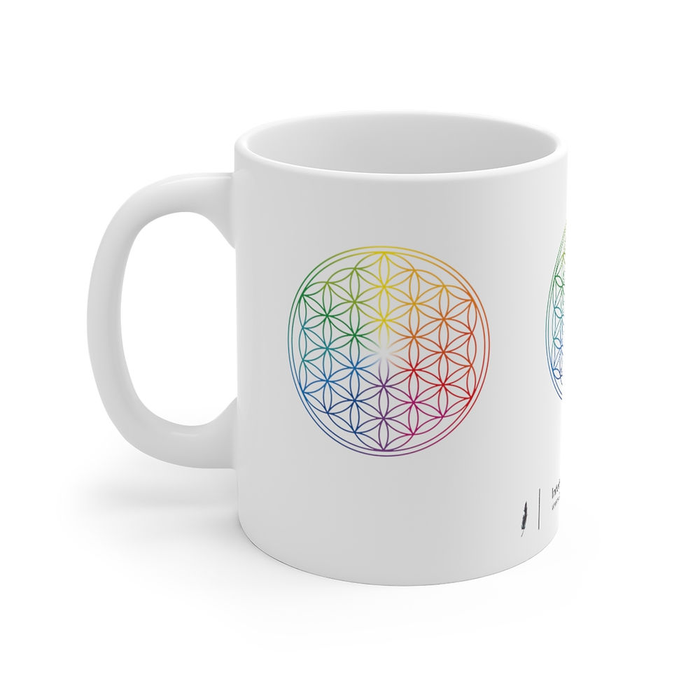 Thumbnail: Flower of Life - Ceramic Mugs (11oz\15oz\20oz)