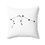 Thumbnail: Aquarius - Spun Polyester Square Pillow