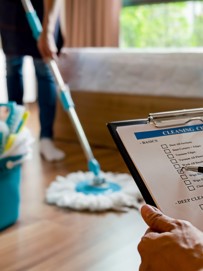 "Keep your home fresh and tidy with routine care!"