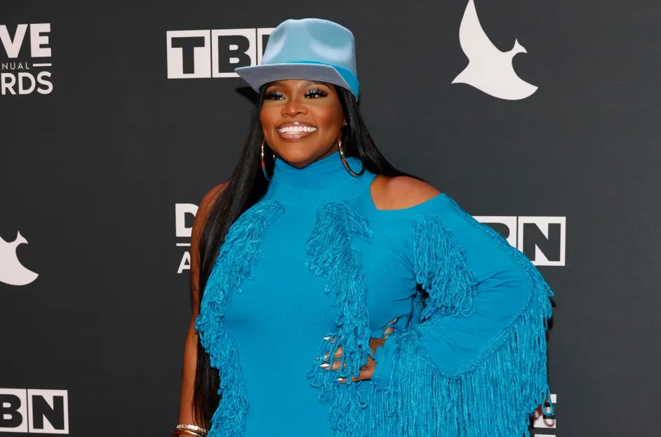 Tasha Cobbs Leonard at the 54th Annual GMA Dove Awards 2023