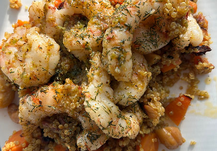 Carla Hall's Peri Peri Shrimp