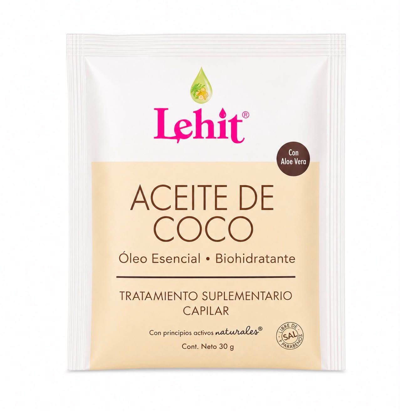 Sachet Aceite de coco lehit