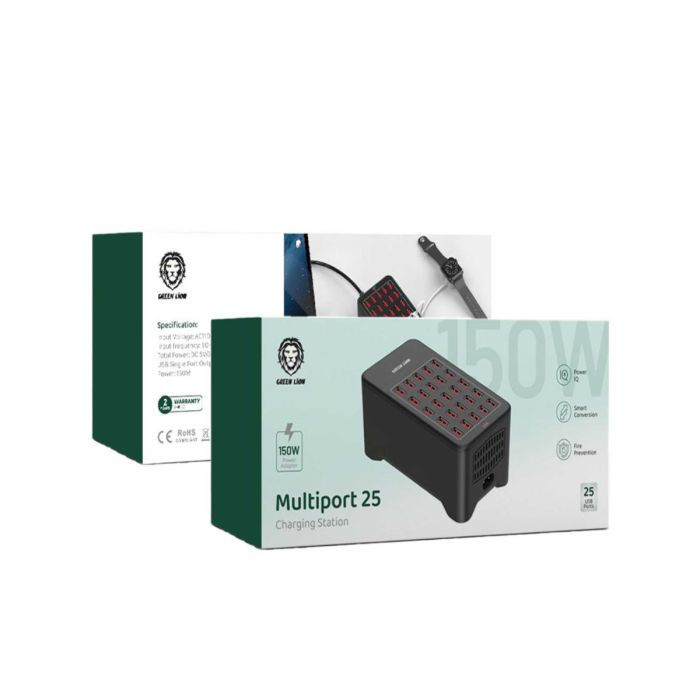 Thumbnail: Green Lion Multi-Port With 25 Charging Stations