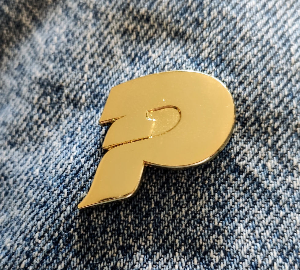 Thumbnail: P logo pin