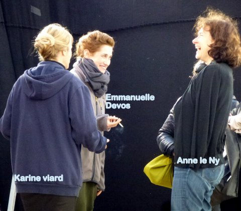 Tournage film "On a failli être am