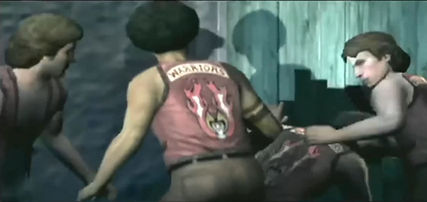 Jilet in the game The warriors ps2