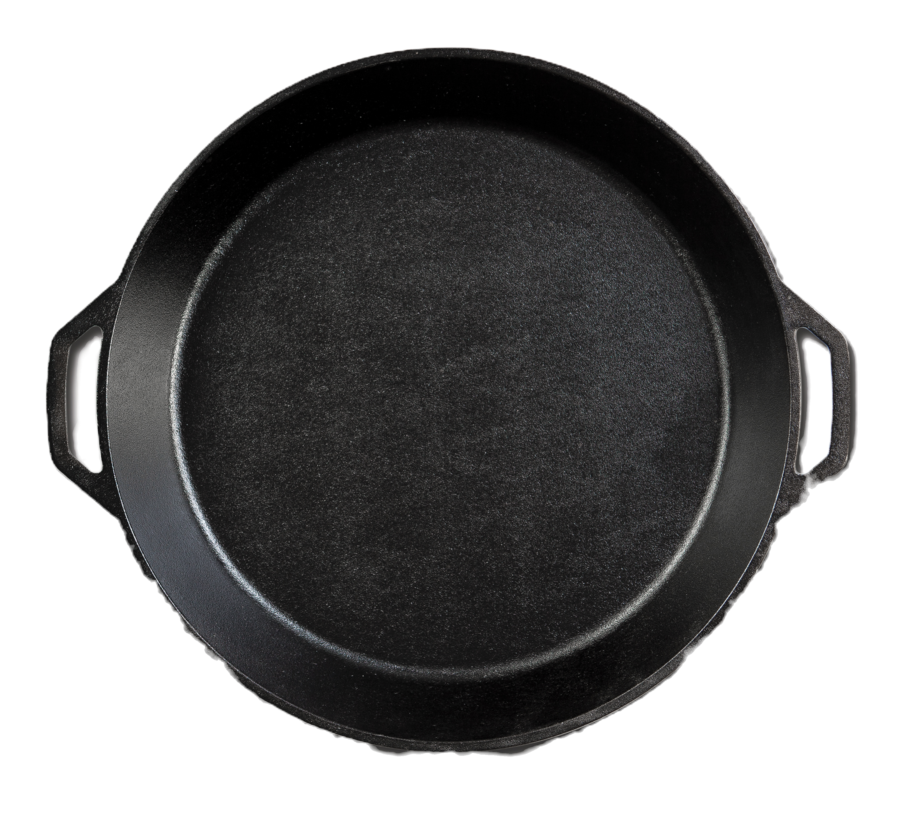 LODGE Partypfanne aus Gusseisen mit 2 Griffen D 44 cm