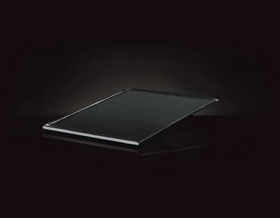 Napoleon Gussplatte beidseitig Porzellanbeschichtet