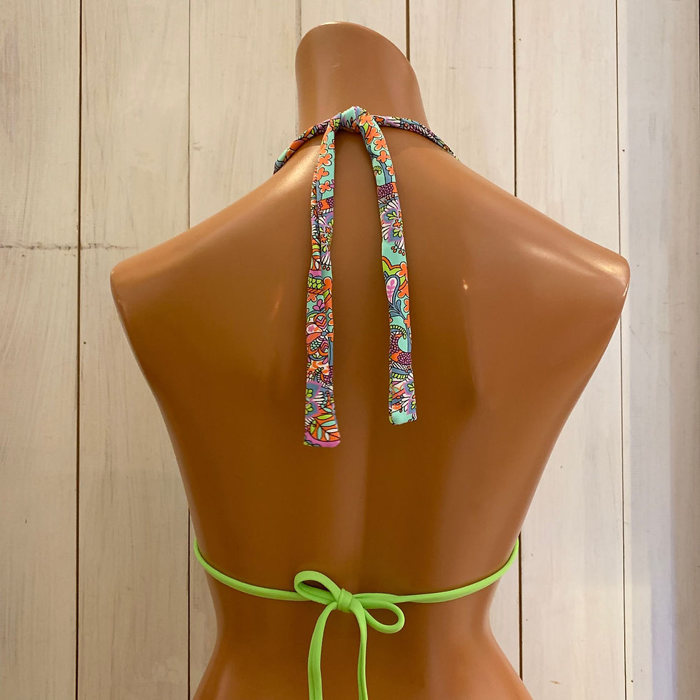 サムネイル： Ambrosia w/ Lime Green _T-230_Slide Halter