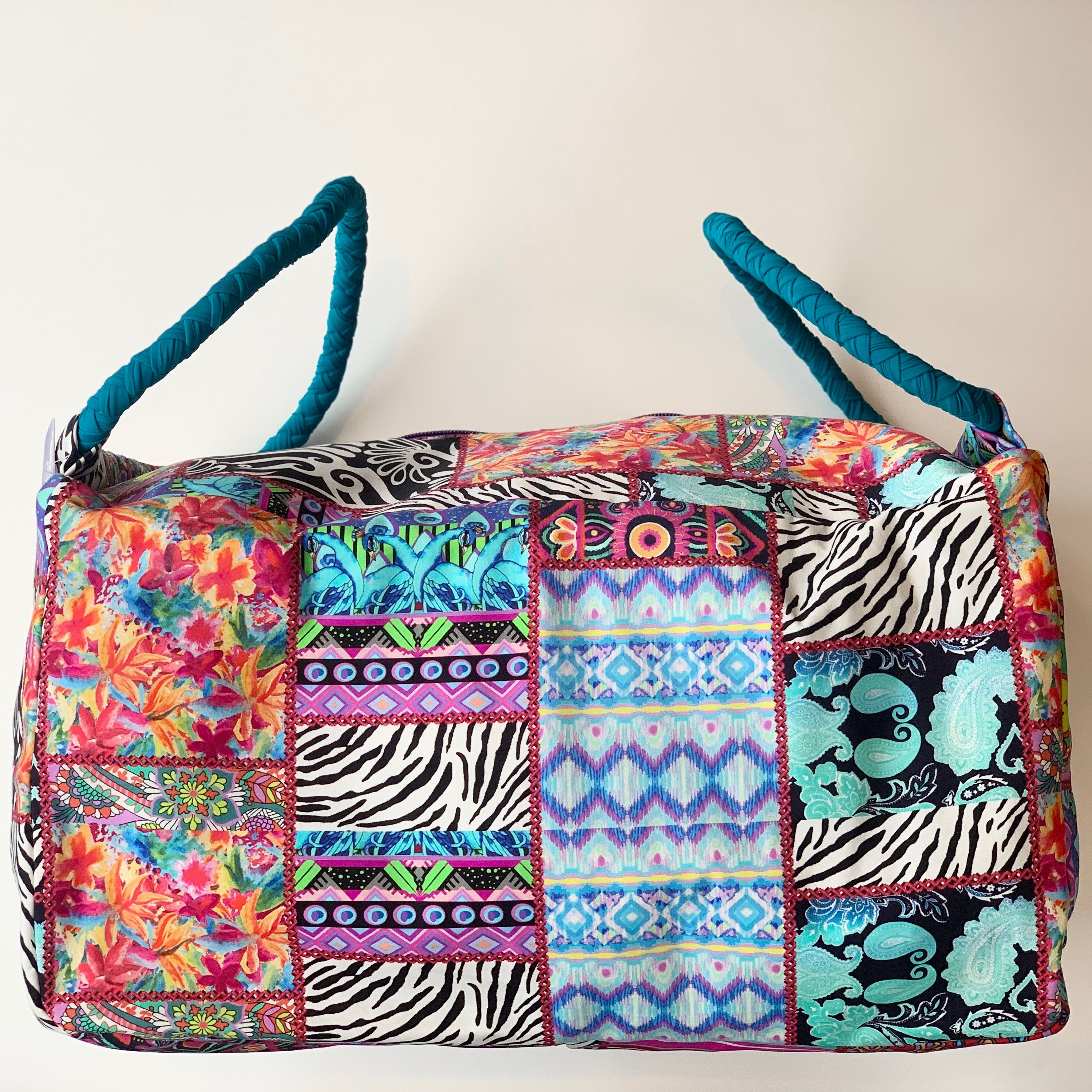 Teal Strap _Small Beach Bag _ DC-15364