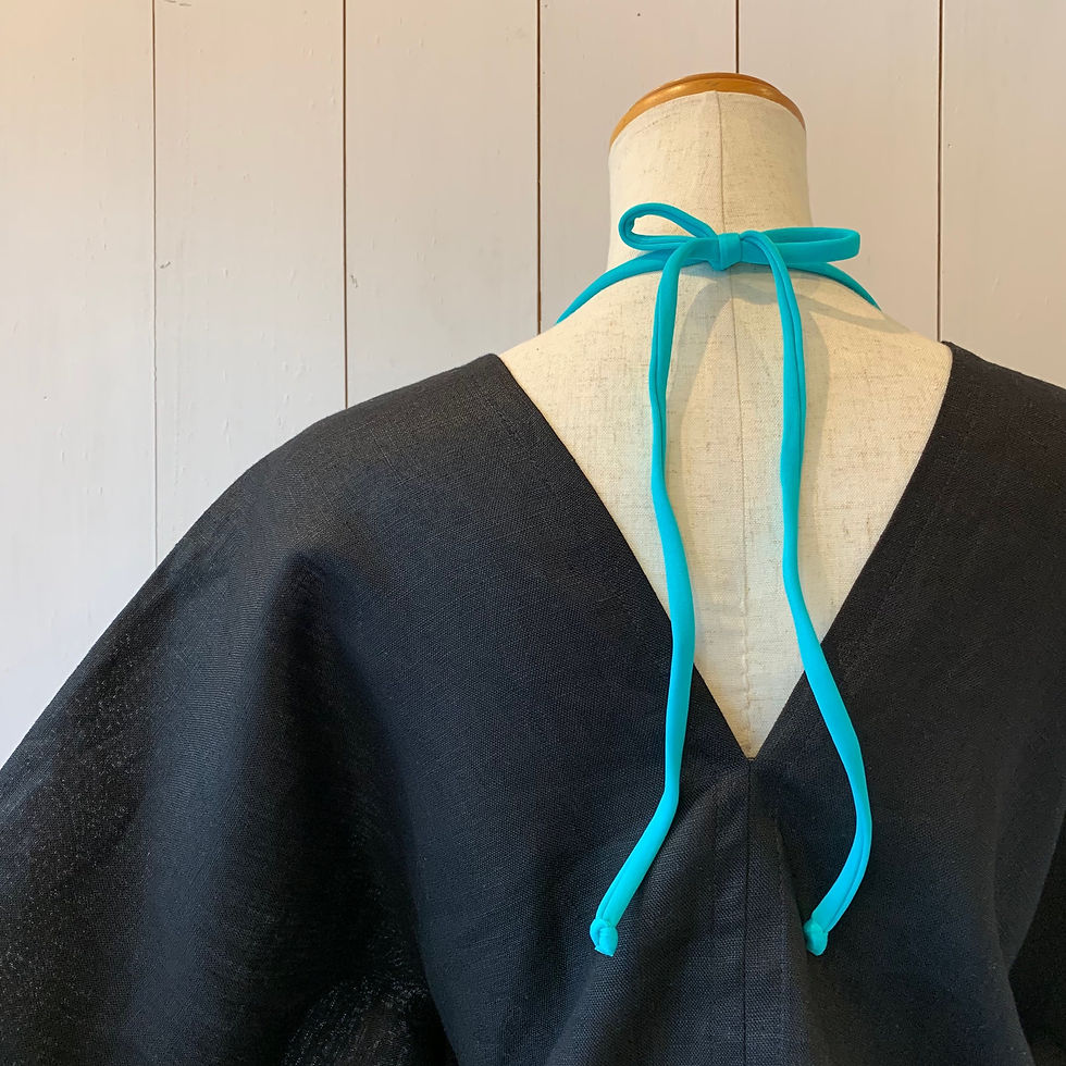 サムネイル： LINEN TOP / LT-001 / BLACK