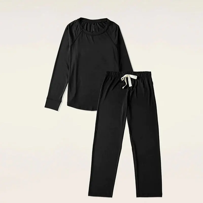 サムネイル： BOODY / Goodnight Raglan Sleep Top / Black