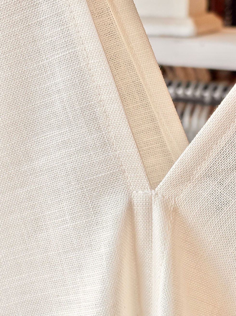 サムネイル： LINEN TUNIC / WHITE