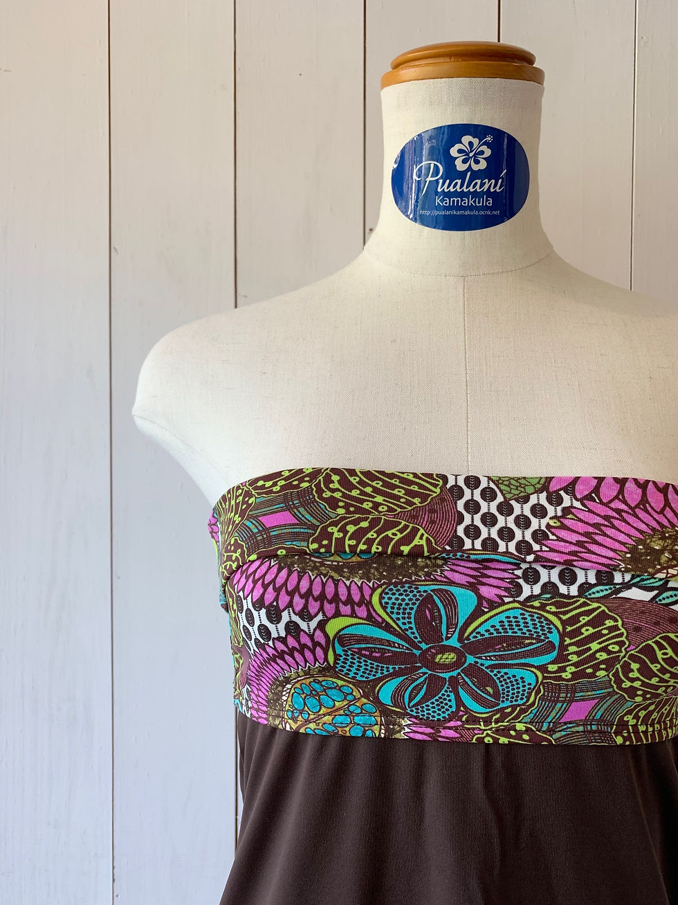 サムネイル： Chocolate / Antigua _S-370_Tube Dress